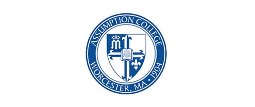 Assumption College higher education logo